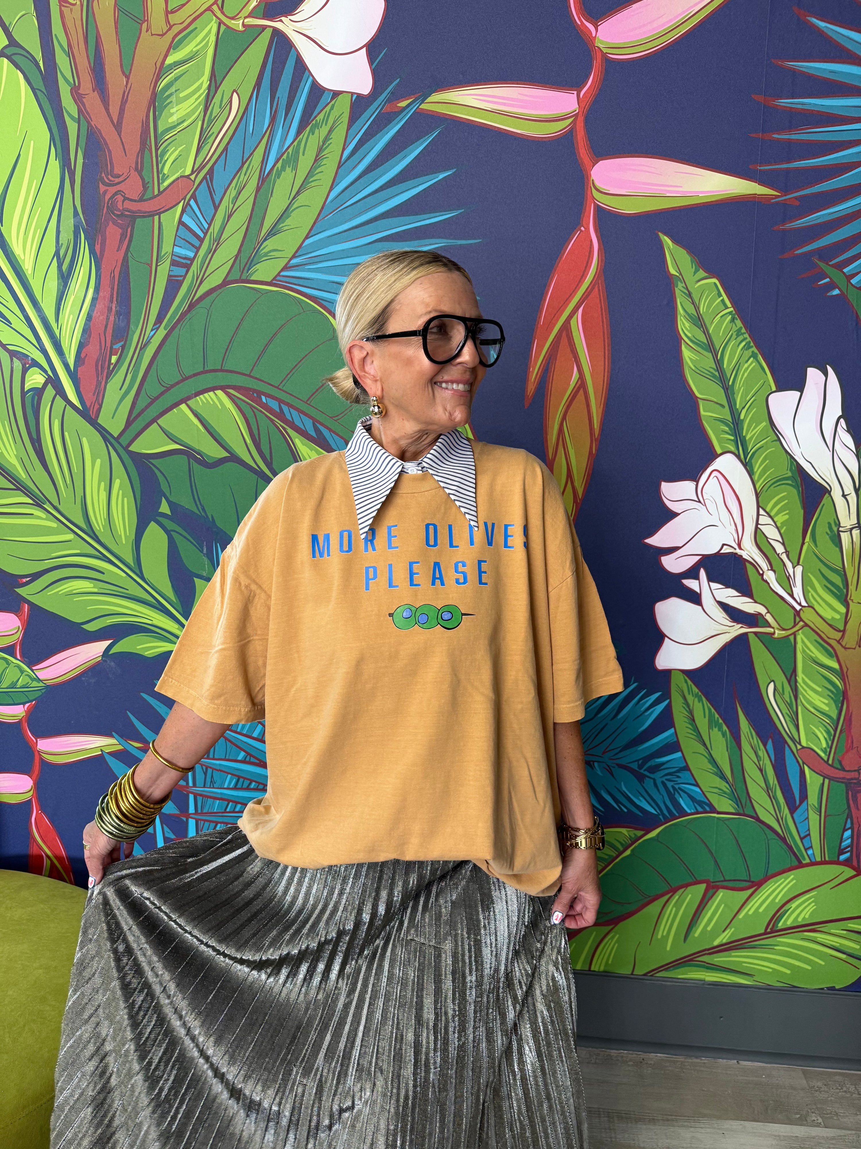 More Olives Mustard Graphic Tee