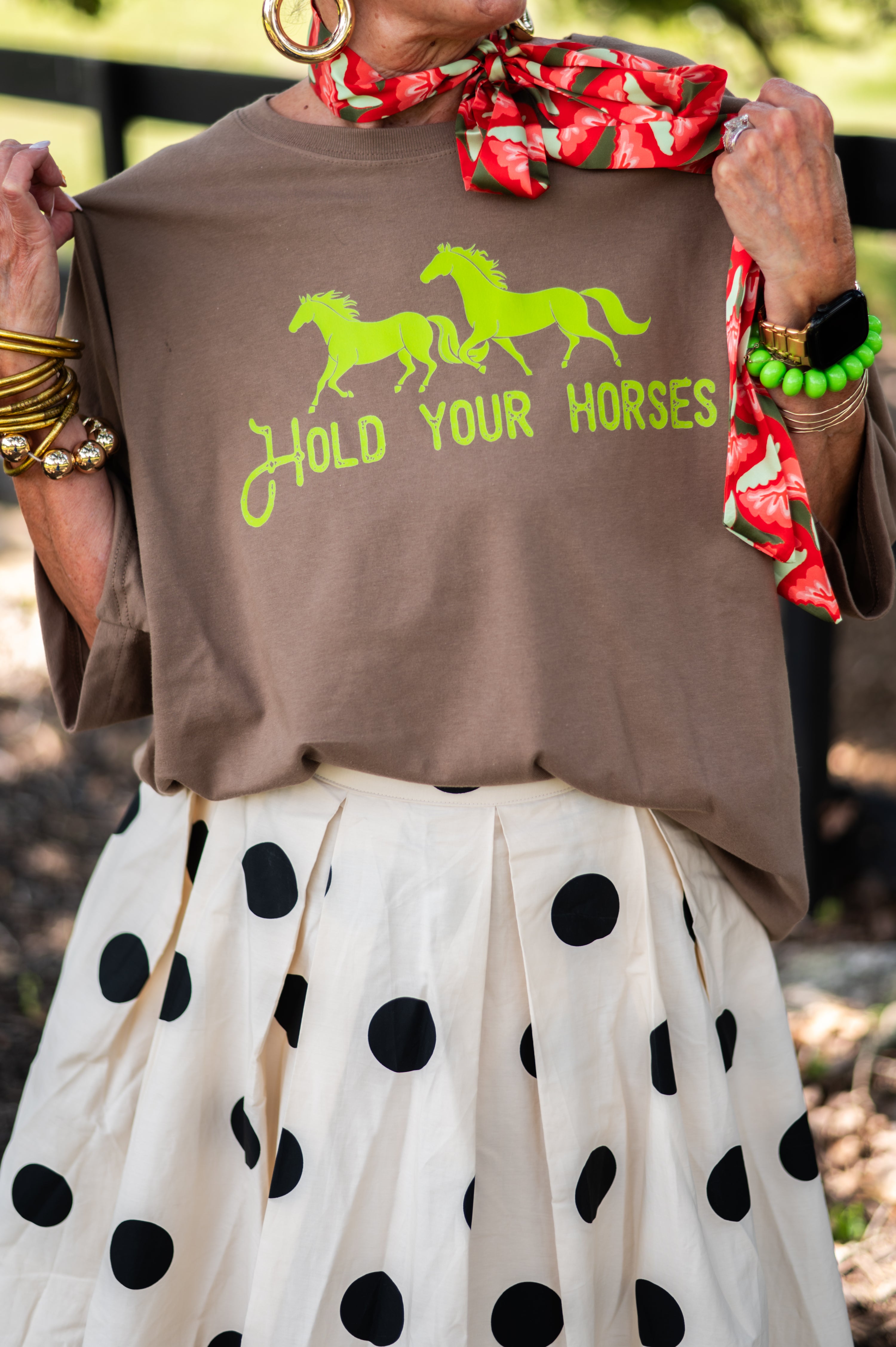 Hold Your Horses Graphic Tee